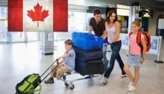 First weeks of residence in Canada